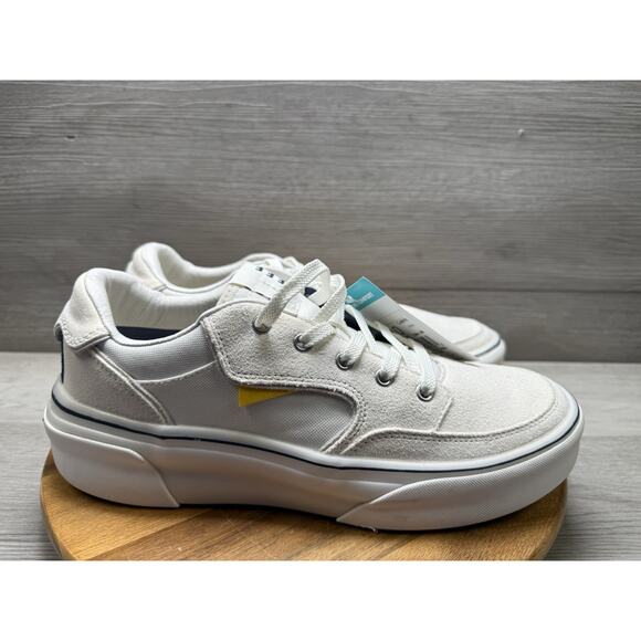 Reef Men's El Jefe Lightweight Suede Sneakers CD4 Chalk CJ6976 Size US:10 - Picture 1 of 10